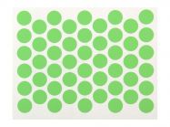 Заглушка конфірмата самоклеюча Weiss d=14 салатовий (50 шт) (6262)