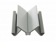 Кут до цоколю 90*-135* Volpato Н=100 алюміній браш