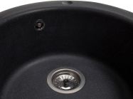 Мийка штучний камінь Solid Поні D475 антрацит (з отвором під змішувач)