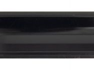 Плинтус кухонный Черный глянец (117) L=3000