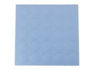 Заглушка на конфірмат самоклеюча Folmag d=14 блакитний 76 (25 шт)