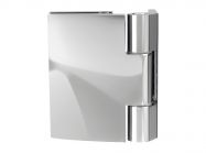 Петля стіна-скло GIFF Glass Premio FERRARA полірований хром