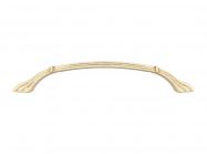 Ручка скоба Gamet UR51-0128-L45 кремовий матовий з золотою патиною