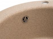 Мийка штучний камінь Solid Поні D475 латино беж (з отвором під змішувач)