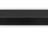 Плінтус VOLPATO чорний матовий 15х15 мм, L=4200