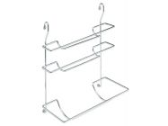 Полка к рейлингу d=16 для бумаги и фольги GIFF хром