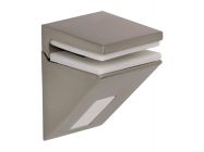 Кріплення для скляної полиці Italiana Ferramenta Kalabrone Mini нержавіюча сталь (17729)