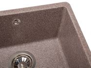 Мийка штучний камінь Solid Вега 440х420 граніт (під стільницю)