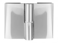 Петля скло-скло ліва GIFF Glass Premio ANCONA полірований хром з підйомним механізмом