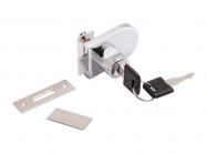 Замок мебельный для стеклянной двери накладной GIFF 408 хром