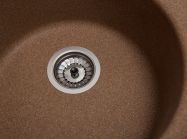 Мийка штучний камінь Solid Поні D475 теракот (з отвором під змішувач)