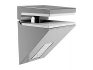 Кріплення для скляної полиці Italiana Ferramenta Kalabrone Mini хром (17148)