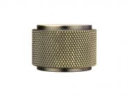 Ручка кнопка Virno Lines 407/16 бронза