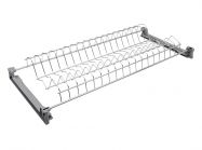 Сушка для посуду фасад 800 INOXA 701 нержавіюча сталь (2 полиці та 4 кріплення)