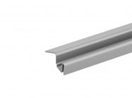 Шина напрямна накладна 8мм колір світло-сірий L=2500 (705808005)