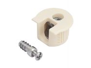 Стяжка с болтом 19 HAFELE Rafix бежевый (263.10.405/263.20.141)