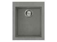 Мойка искусственный камень Elleci 410x500 Quadra 100 Titanium M73