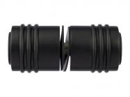 Ручка PORTOFINO GIFF Glass PREMIO double чорний матовий