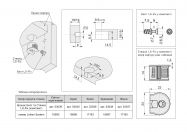 Стяжка и зацеп с болтом 19 Linken System LS-Fix серый (16698)
