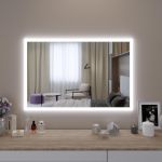 Декоративне дзеркало з підсвічуванням S12 горизонтальне 500*600 мм